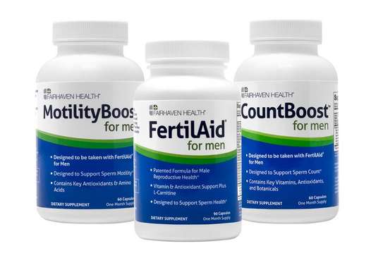 Male FertilAid CountBoost MotilityBoost Fertility Pack image 4
