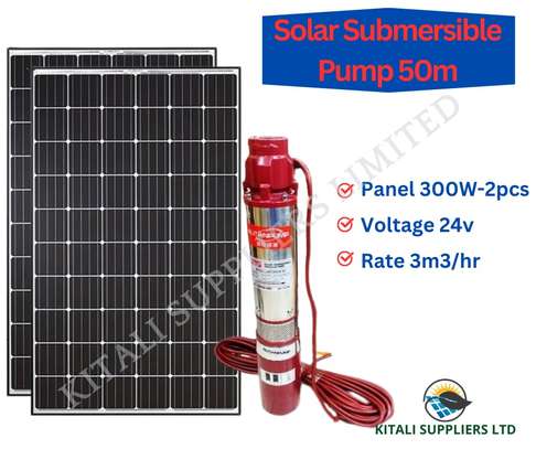 RUTANPUMP Submersible Solar Pump With 24v,50m Head image 1
