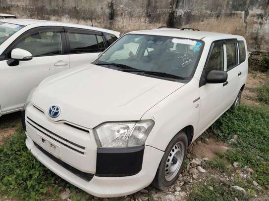 Toyota probox hybrid white on sale image 4