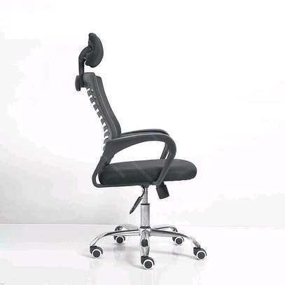 Back massaging office change with headrest image 1