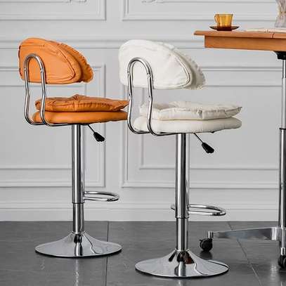 Dining Chair: Modern Alloy Barstool image 5