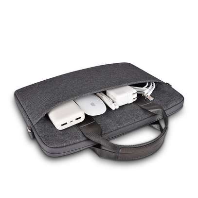 WiWU Minimalist 14 Inch Laptop Bag Water-Resistant – Black image 3