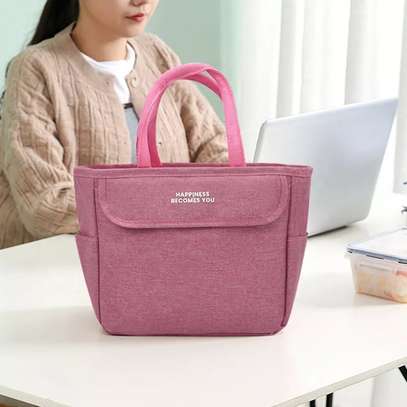 Thermal insulated lunch bag for women image 1
