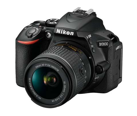 Nikon D5600 DSLR Camera with 18-55mm Lens EX-UK image 1