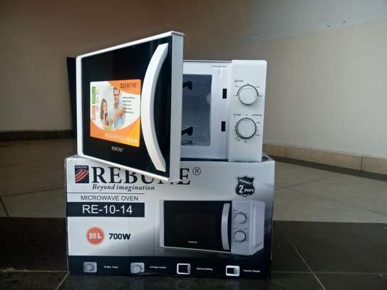 Rebune Microwave Oven, 20L/700W - White image 1