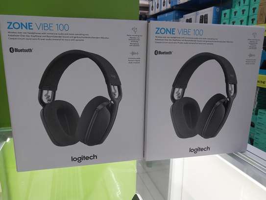 Logitech ZONE VIBE 100 Advanced Multipoint Bluetooth Headset image 3