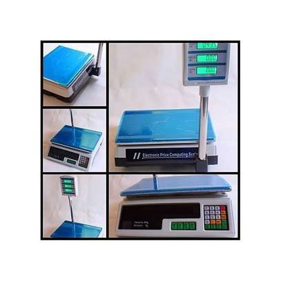ACS Digital Electronic Price Computing Weighing Scale ACS Flat 40kg image 1