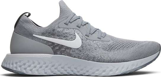 The Nike Epic React Flyknit Grey image 7