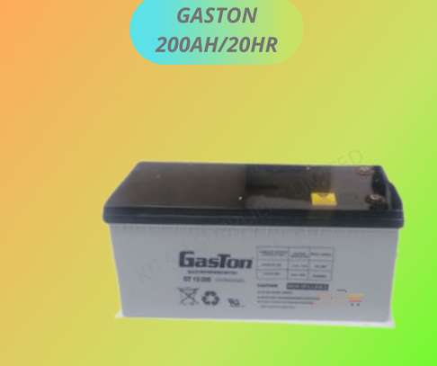 Gaston 200ah Solar Gel Battery image 1