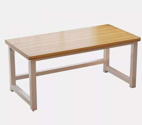 Office desk: 1.2m wooden generic computer table image 5