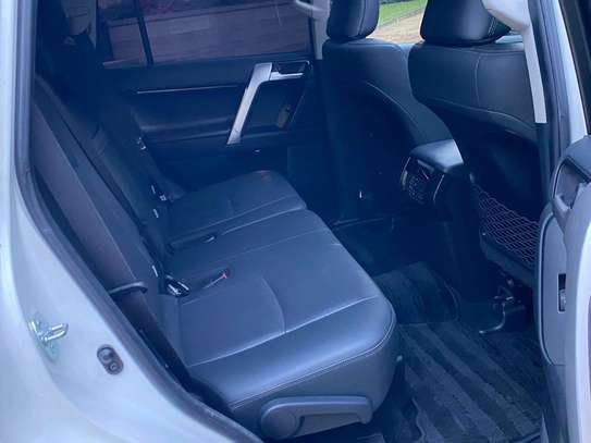 Toyota Land cruiser prodo TXL white color 2021 model. image 5