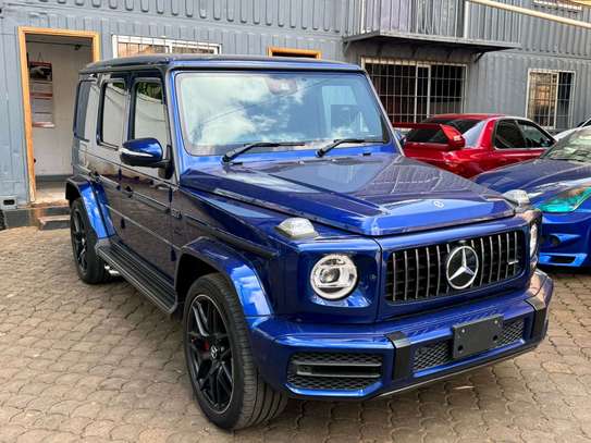 Mercedes Benz G63 AMG Blue 2019 image 10