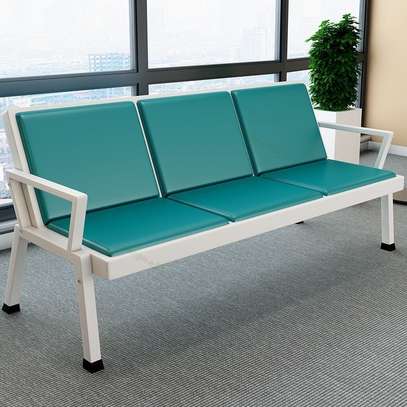 Office Bench; 3-Link Padded Heavy Duty Bench image 2