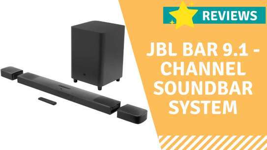 JBL 9.1 Channel Soundbar System with surround speakers and Dolby Atmos-Hot Deals image 1