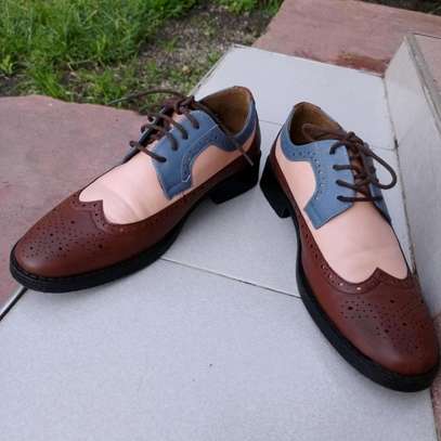 Mens Brogue/Oxford Fashion Lace-up Work Shoes. image 7