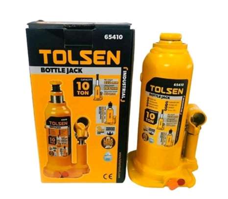 Tolsen Industrial Bottle Jack 10 Ton image 1