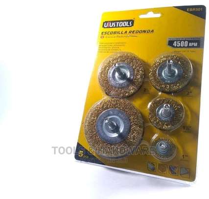 Wire Brush 5pc Set 1/4 image 1