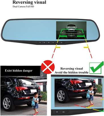Mirror Screen With Bluetooth And Android Features image 2