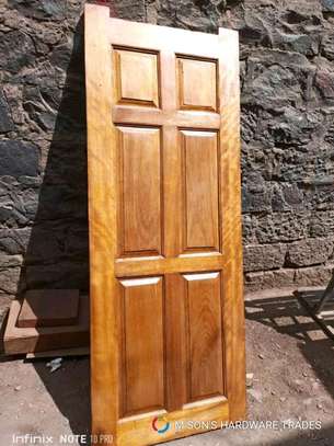 Security hardwood panel doors image 8