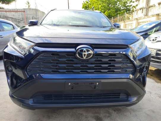 Toyota RAV4 dark blue 2019 petrol image 1