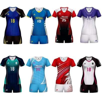 BRANDED VOLLEY BALL JERSEY KIT image 1