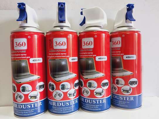 Giga 360 Compressed Gas 450ml Air Duster, Ideal For Cleaning image 1