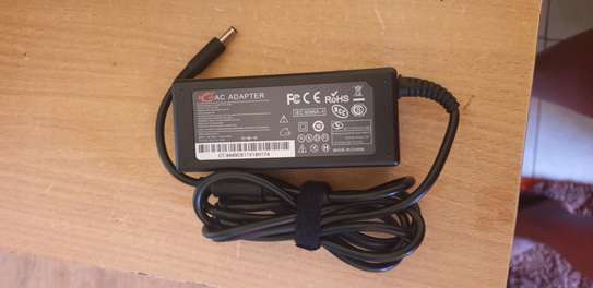 Dell laptop charger 19.5v 3.34A small pin image 1