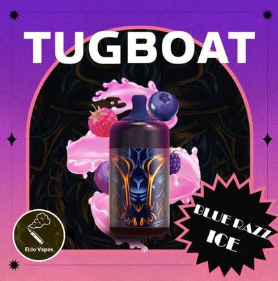 TUGBOAT ULTRA 6000 Puffs Rechargeable Vape - Blue Razz Ice image 3
