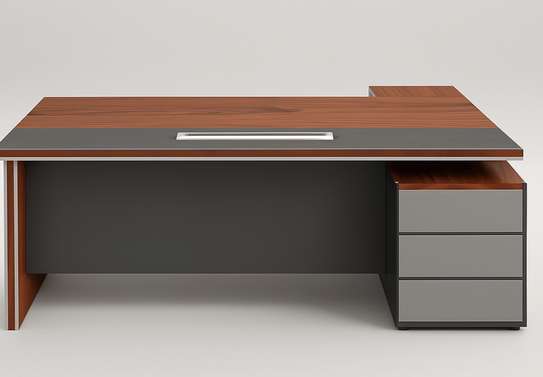 Office Desk:  L-Modified 180CM Working Desk image 3