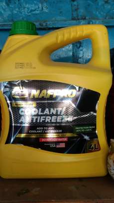 Nafpro 4litre Antifreeze and Coolant Formulated in USA. image 1