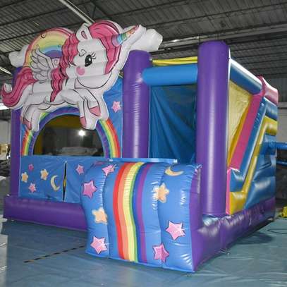 Girls bouncing castles available for hire image 6