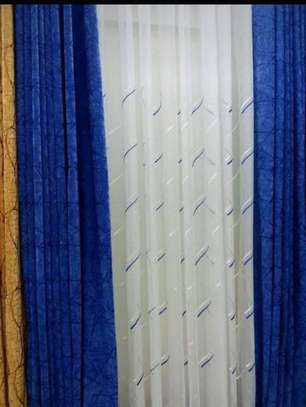 Quality heavy sheer curtains image 1