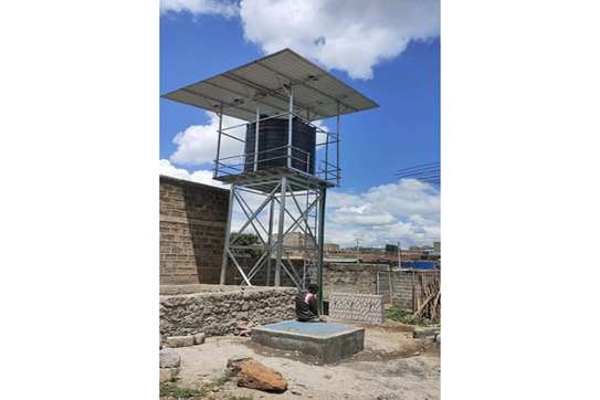Borehole Drilling with Solar Water Pump image 2