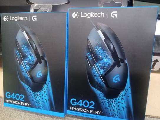 Logitech G402 Hyperion Fury FPS Gaming Mouse with High Speed Fusion Engine image 1