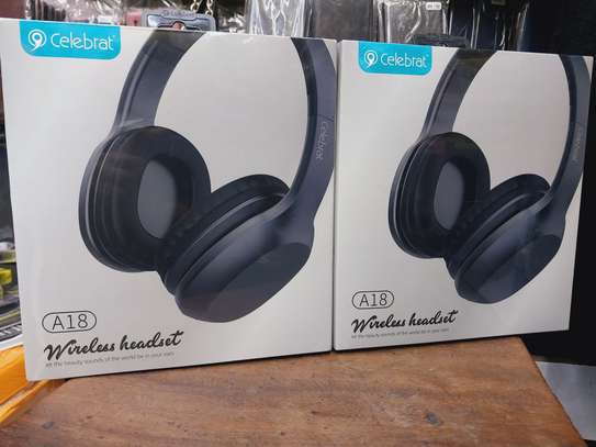 Celebrat A18 Scalable Design Over-ear Wired/Wireless Headset image 2