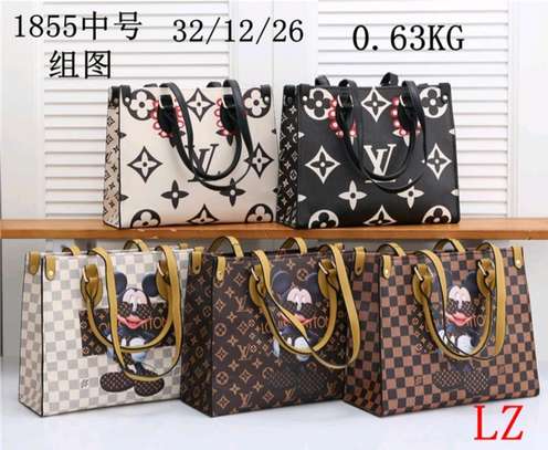 PU leather luxury designer women handbag image 7