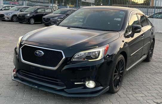 Subaru Legacy Saloon 2016 black image 5