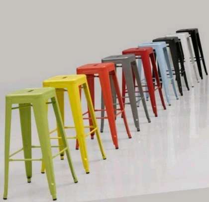 Metallic Bar stool Bistro image 1