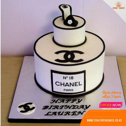 Channel theme Birthday Cake image 1