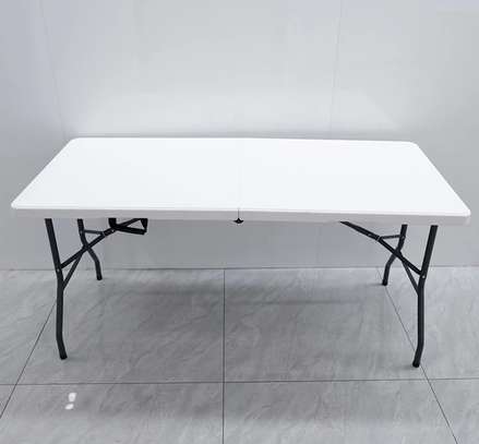 Affordable 180cm Plastic Folding Table –Rectangle Design image 5