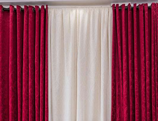 POLYESTER LIVING ROOM CURTAINS image 1