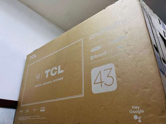TCL 43 INCHES SMART ANDROID FHD TV image 1