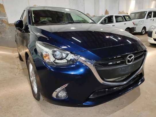 Mazda Demio petrol blue 2016 image 9