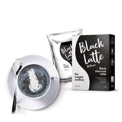 Black Latte Dry Drink Black Charcoal Latte Hendel 's image 2