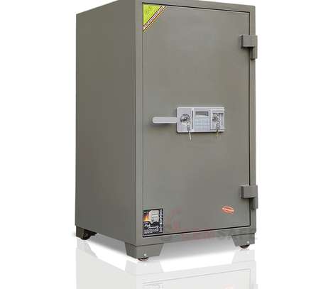 Office Safe :  Fire-Resistant Digital Safe With Key Lock image 3