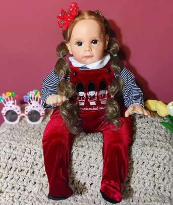60cm R&B Christmas Gift Reborn Silicone Baby Dolls image 6