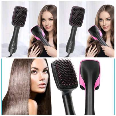 Electric hair straightener comb image 1