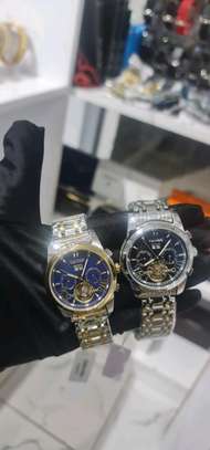 tourbillon watch, fashionable men's mechanical watch image 3