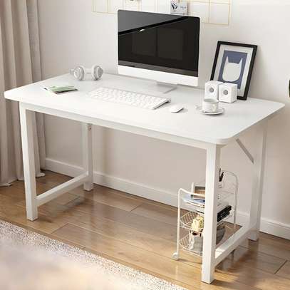 White Standard Computer Desk image 6