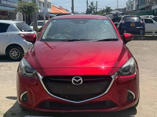 Mazda Demio Diesel redwine 2017 image 1